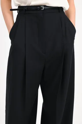 Wide-Leg-Hose KIENS in Schwarz